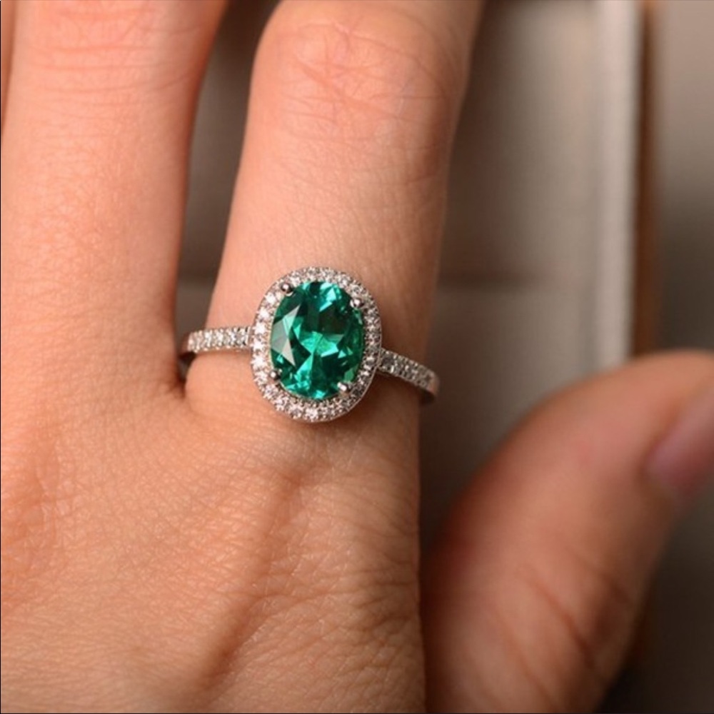 Green Sapphire Ring!